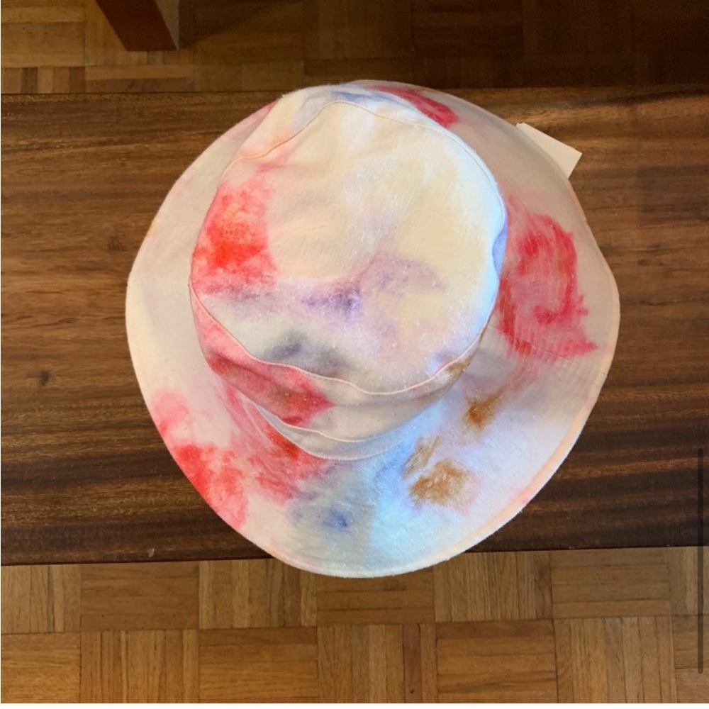 Isabel Marant Noliea Tie Dye Cotton Bucket Hat - Picture 8 of 9